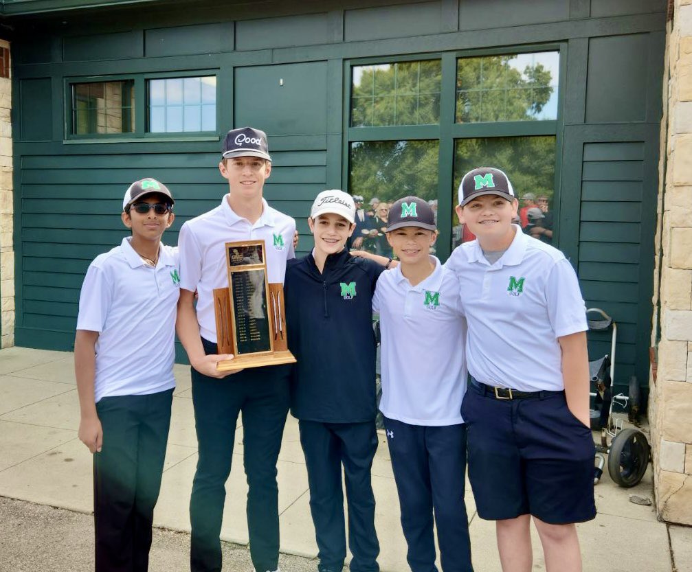 Congrats to the Girls &amp; Boys Golf teams on amazing seasons. Particularly, big congrats to the Boys Golf Team on their GMC Championship WIN! 🏆 

Good luck to Girls Volleyball WHITE Teams tonight as they compete in the GMC finals and football on their final game of the season!