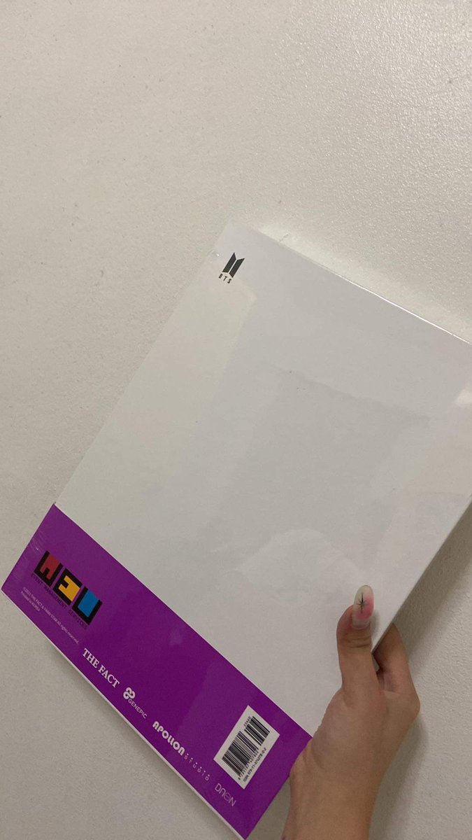AR7ELLE's tweet photo. wts lfb

THE FACT BTS PHOTOBOOK SPECIAL EDITION 2020 

- sealed !
- no dents / scratches 

rfs: extra

🏷️ bts album army jungkook jimin taehyung namjoon yoongi seokjin hoseok bt21 https://t.co/SonTCicYww