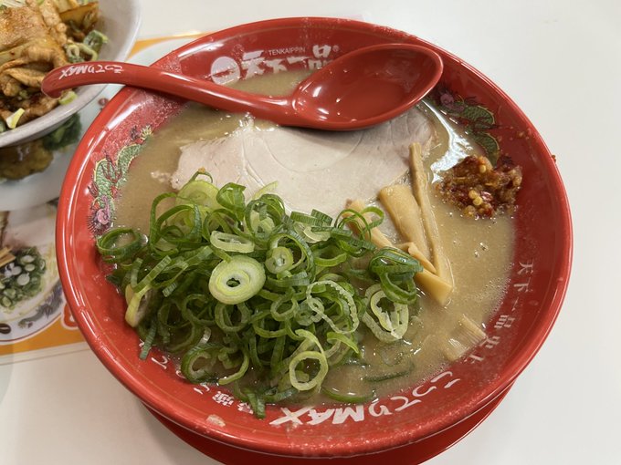 初こってりMAX🍜
#天下一品 