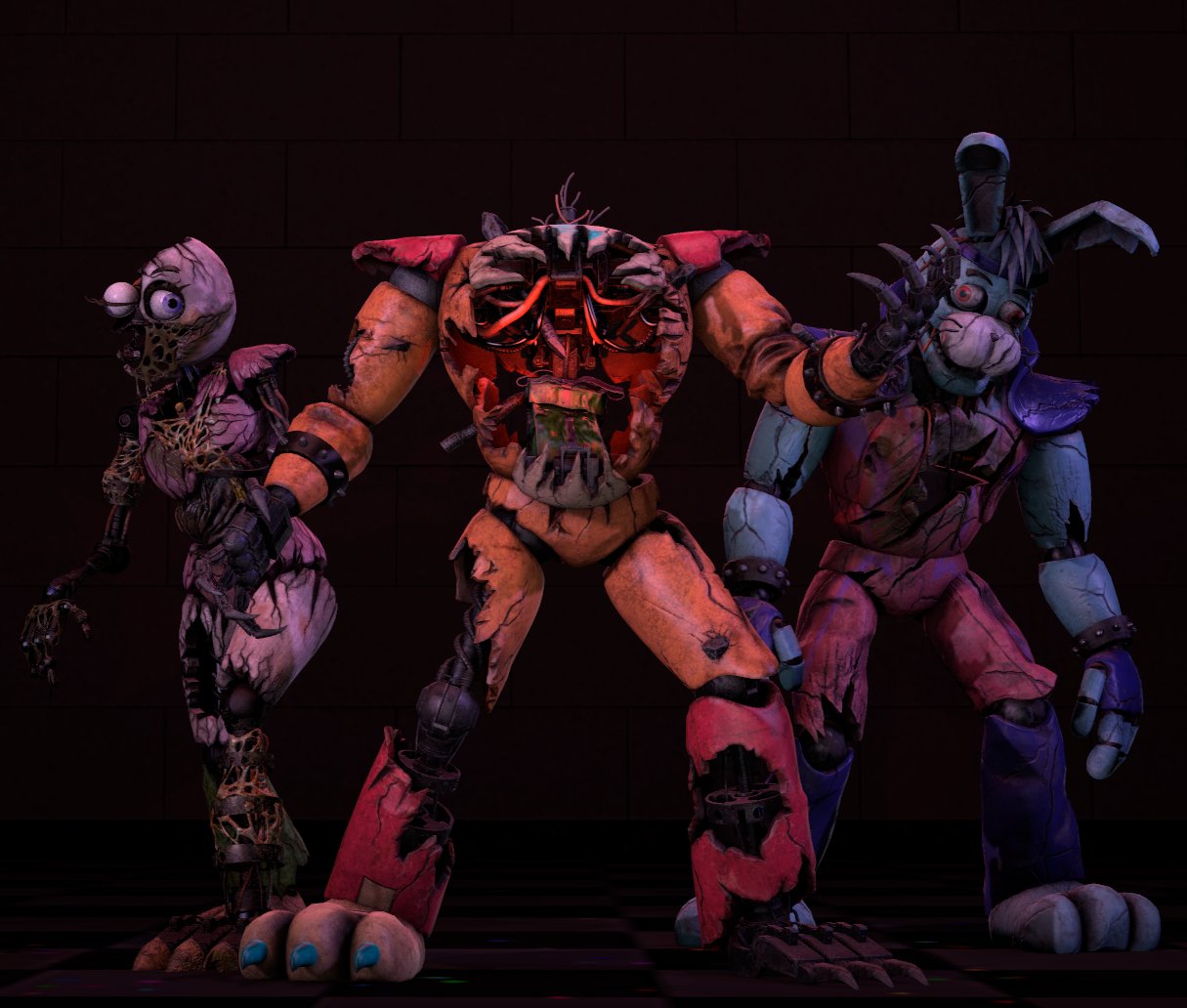 Glamrock Foxy (Five Nights at Freddy's: Security Breach DLC