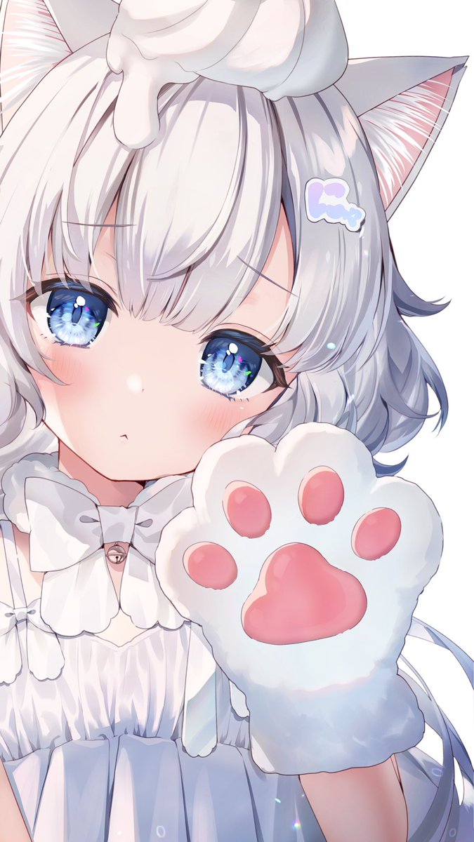 「#はてなを付けると可愛くなる選手権             ◢███◣     」|ももしき🍑🧁のイラスト