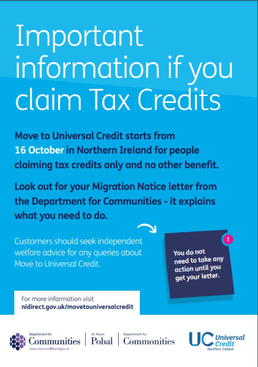 SMCK40015492's tweet image. Make sure to contact your local independent advice service for free confidential advice and support with #MovetoUniversalCredit