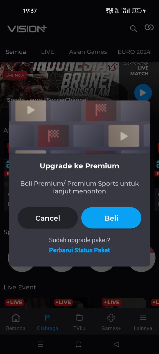 Galanoth__'s tweet photo. Vision plus ini apaan ya cok, sistem bapuk, 35 rb eror masuk perjndo 👺 #TimnasDay https://t.co/F1LiKtFoZL