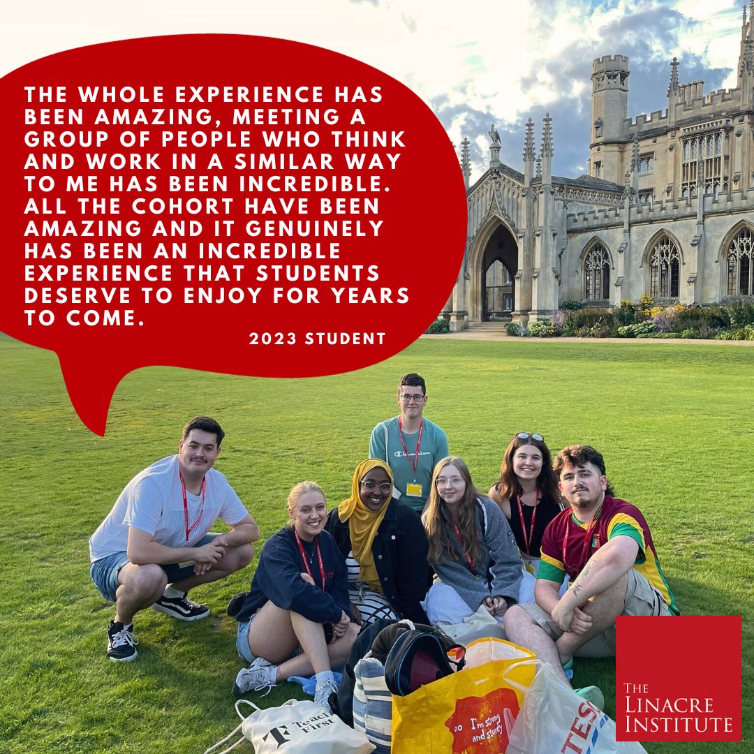 LinacreIns's tweet photo. As we reminisce about a fantastic summer, we’re also looking ahead to what autumn and winter may bring…
2023 cohort: you are truly wonderful young people! Best of luck with your UCAS applications. You can do it!❤️🎓 #Linacre #Classof2023 https://t.co/wmyqC4feAc