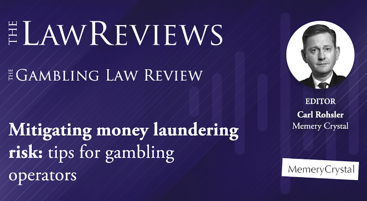 Partner Carl Rohsler discusses key anti- #moneylaundering considerations for #gambling operators and provides tips on how to mitigate risk.

Click here to listen: bit.ly/3LTfwM4

#AML
