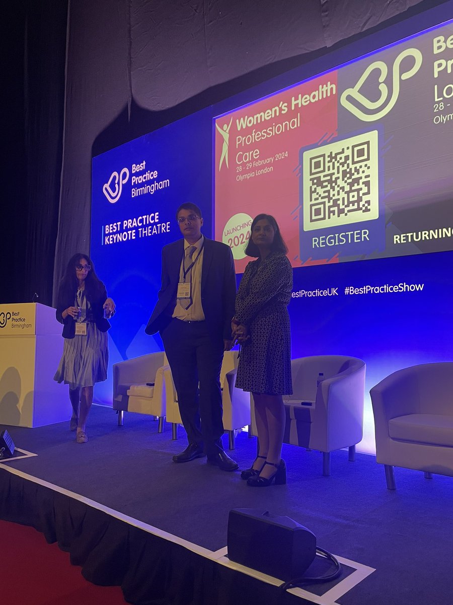 Excited for this session! Not least because my excellent colleague Dr Nish Patel is speaking more about <a href="/SolihullHP/">Solihull Healthcare Partnership</a> ! ‘Implementing modern general practice’ <a href="/MinalBakhai/">Minal Bakhai</a> <a href="/NHSEngland/">NHS England</a> <a href="/BestPracticeUK/">Best Practice Show</a>