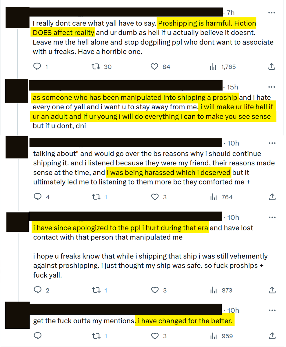 SamAburime's tweet photo. This is why people are so concerned about 'pro/anti' discourse. Engaging with fiction like this is not normal or healthy &amp; reads like classic religious guilt:
"I deserved to be mistreated because I gave into sin" 
"I have given up that sin and thus changed for the better" https://t.co/1fI2DdSfh4