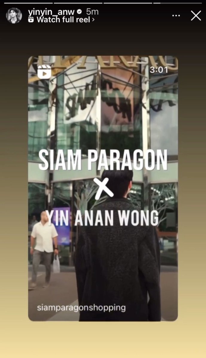 GardenKed's tweet photo. A.Wong IGs update:
รูปสวยมาก🥹
#SiamParagon #WorldClassDestination #BeAmazed
#LOEWE #franckmuller
#SiamParagonxYinyinanw
#yinyin_anw @yinyin_anw Yin Anan https://t.co/PEHAqNoHsN