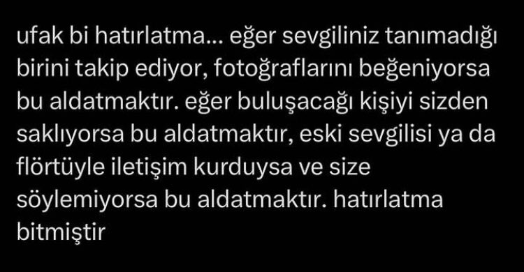 Kendi için de böyle düşünen ve bunu uygulayan erkek beni bulsunnn