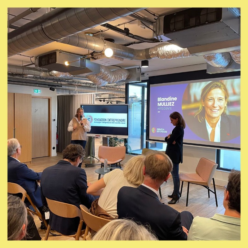 Retour sur notre soirée “Philanthropes en Action” qui a rassemblé 70 philanthropes et mécènes qui soutiennent nos actions. Merci à <a href="/emery79/">Emery Jacquillat</a>, Priscilla Saunier et <a href="/HimeurSamira/">Samira Himeur</a> de @60000rebondsfr pour leurs messages inspirants sur l’entrepreneuriat engagé et durable.