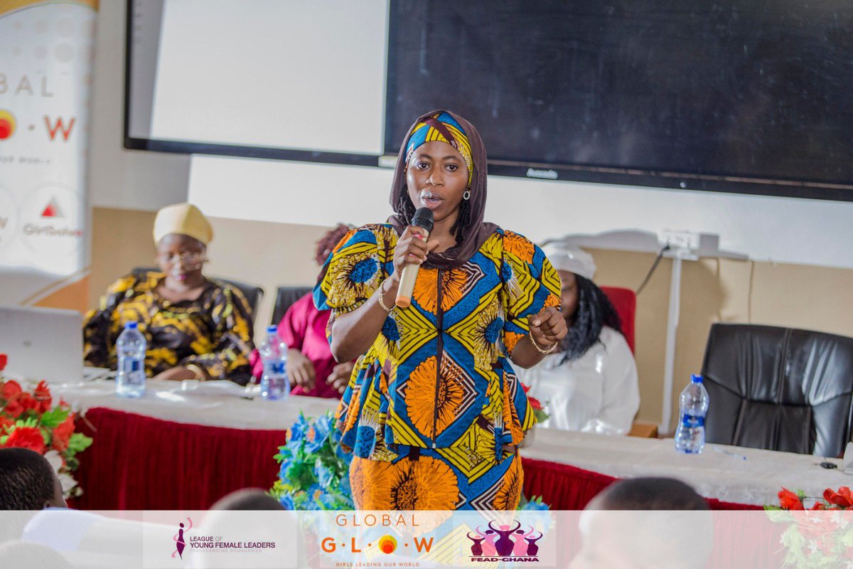 feadghana's tweet photo. Ms. Fayudatu Yakubu (Regional Manager, Lively Minds) spoke on girls rights and responsibilities. She emphasized the need for girls to be conscious about their responsibilities which will give them the power to claim their rights.

#IDG2023 #GenerationEquality #GirlsRightsNow https://t.co/xLbq0LkX7v