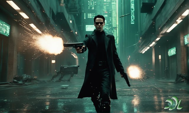 JKattnis's tweet photo. What would #TheMatrix have looked like
if #GeoffDarrow was the director?
⚒️ @playgroundAI
#AIart #aiartist #AIartists #digitalart #DigitalArtist #digitalpainting #AiArtSociety
#SciFiAIArt #scifi #film #filmnoir https://t.co/C3qbMvmNWn