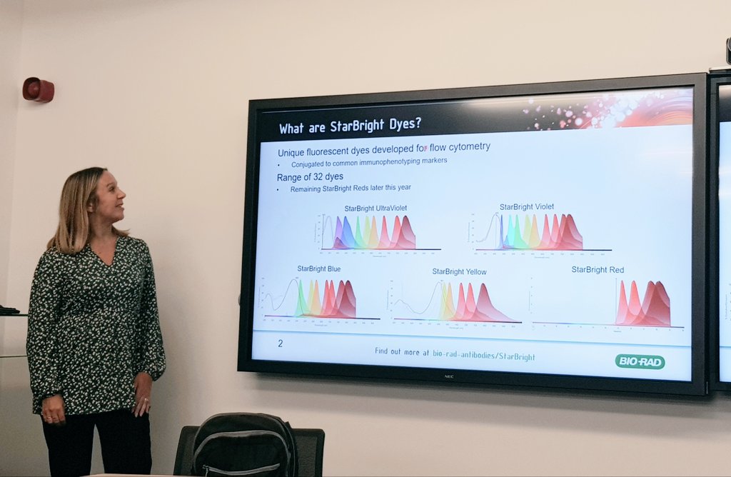 The talk from our sponsors, Bio-Rad, was also very well received.