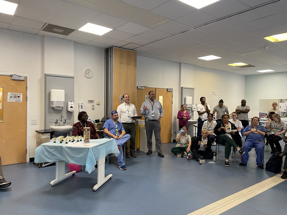 Therapies Dept, Newham Hospital (@nuh_therapies) on Twitter photo Happy #AHPsDay2023 🎉🎉🎉 <a href="/WeAHPs/">WeAHPs 💙</a> <a href="/NELondonAHPs/">NELAHPS</a>
@NewhamHospital our celebration starts today. Scroll down for more photos.
<a href="/CatherineOtim/">Catherine Otim</a>
<a href="/jadavis1371/">Jonathan Davis FCIPD</a>
<a href="/S_AshtonNHS/">Simon Ashton</a> @JohnMoMidd
<a href="/NewhamSLT/">Newham Hospital SLT</a>
<a href="/NUHDietitians/">Dietitians NUH</a>
<a href="/NUHMSKOrtho/">NUH MSK and Orthopaedic Therapies</a>
<a href="/NUH_InptPTOT/">NUH Inpatient PTOT Team</a> Happy #AHPsDay2023 🎉🎉🎉 <a href="/WeAHPs/">WeAHPs 💙</a> <a href="/NELondonAHPs/">NELAHPS</a>
@NewhamHospital our celebration starts today. Scroll down for more photos.
<a href="/CatherineOtim/">Catherine Otim</a>
<a href="/jadavis1371/">Jonathan Davis FCIPD</a>
<a href="/S_AshtonNHS/">Simon Ashton</a> @JohnMoMidd
<a href="/NewhamSLT/">Newham Hospital SLT</a>
<a href="/NUHDietitians/">Dietitians NUH</a>
<a href="/NUHMSKOrtho/">NUH MSK and Orthopaedic Therapies</a>
<a href="/NUH_InptPTOT/">NUH Inpatient PTOT Team</a>