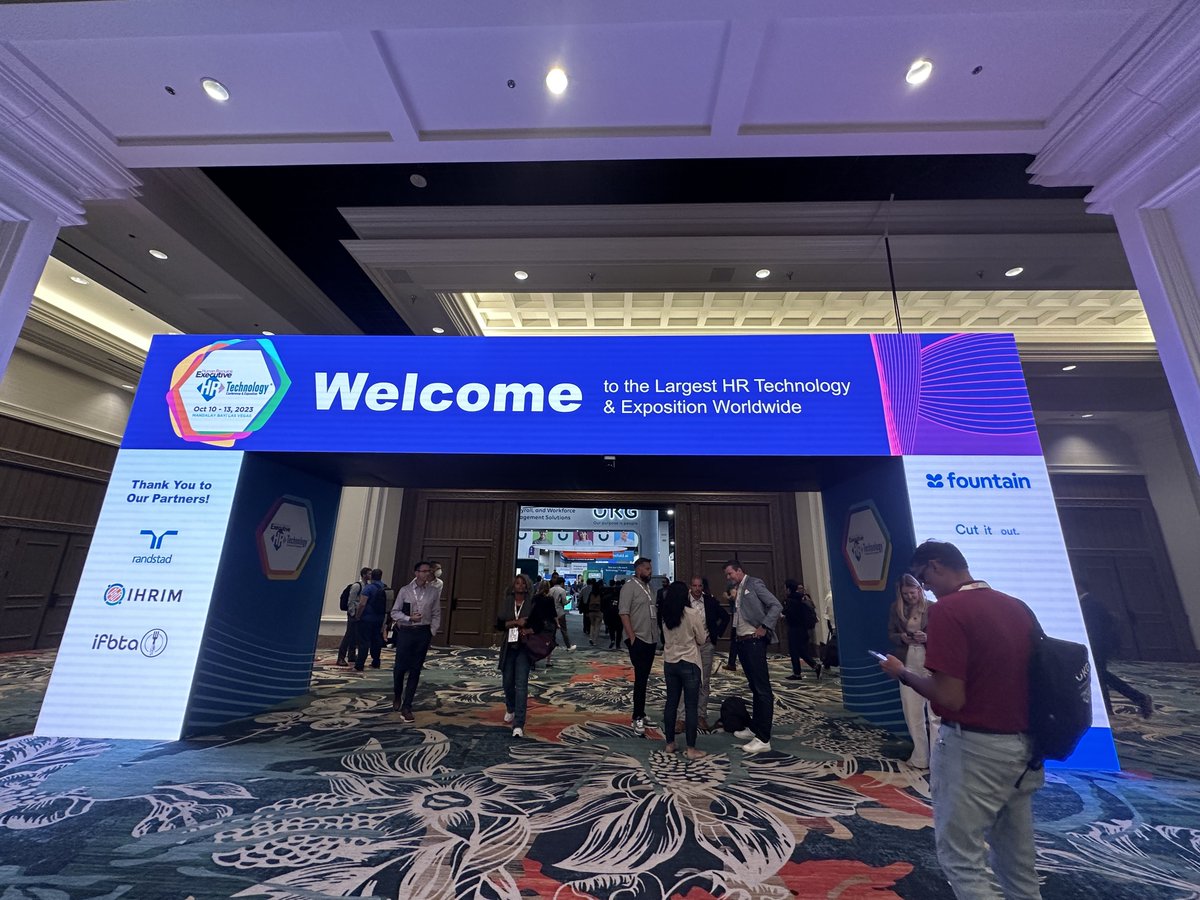 LeenaAI_'s tweet image. Day 2 successfully wrapped up!

Haven&apos;t we talked yet?
Visit us at booth no 𝟒𝟖𝟑𝟏 tomorrow to learn how our solutions can enhance the employee experience at your organization. 🚀

#HRTECH2023 #GenerativeAI #FutureOfWork #Innovation #DigitalTransformation