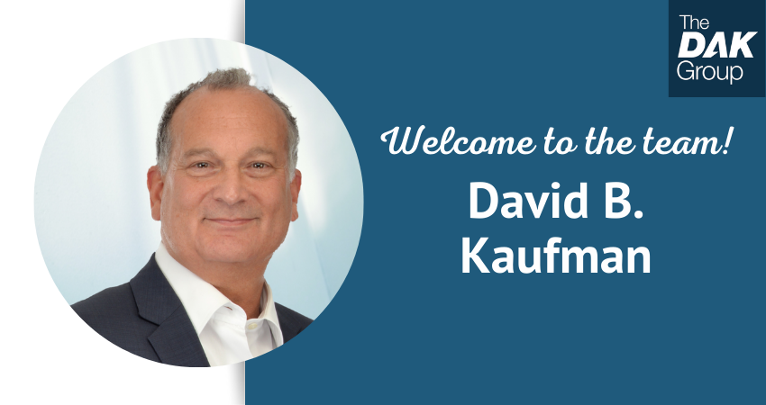 TheDAKGroup's tweet photo. "David has an exceptional record for helping business owners build value in their companies” said Alan Scharfstein, President of The DAK Group. “I have worked with him and have seen firsthand how his clients…Read more: https://t.co/fvVxnjcWIa
#welcometotheteam #newteammember https://t.co/7RqNE2pU1L