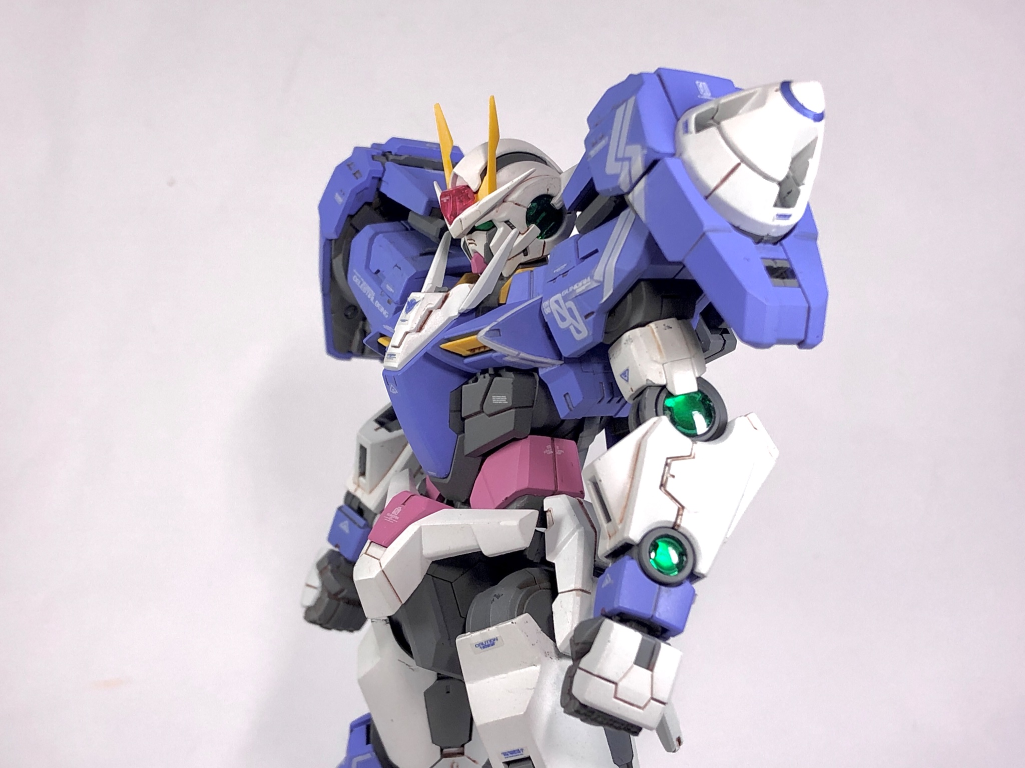 RG ダブルオーザンライザー RGダブルオークアンタ プレミアムバンダイ限定 RG ダブルオーザンライザー 改修塗装