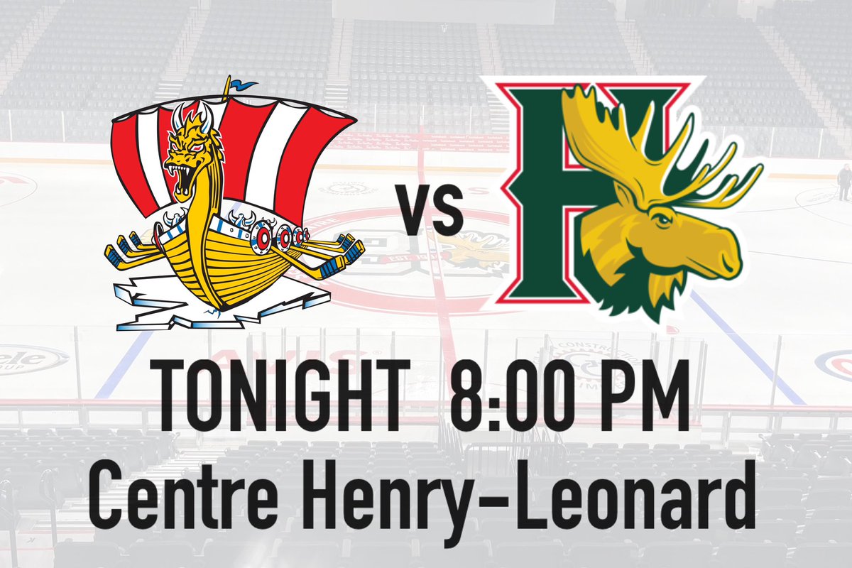 GAME DAY! Our Halifax Mooseheads (5-2-0-0) travel to Quebec for the first time as they visit the Baie-Comeau Drakkar (6-1-1-0) tonight #GoMooseGo #halifaxmooseheads #baiecomeaudrakkar #qmjhl