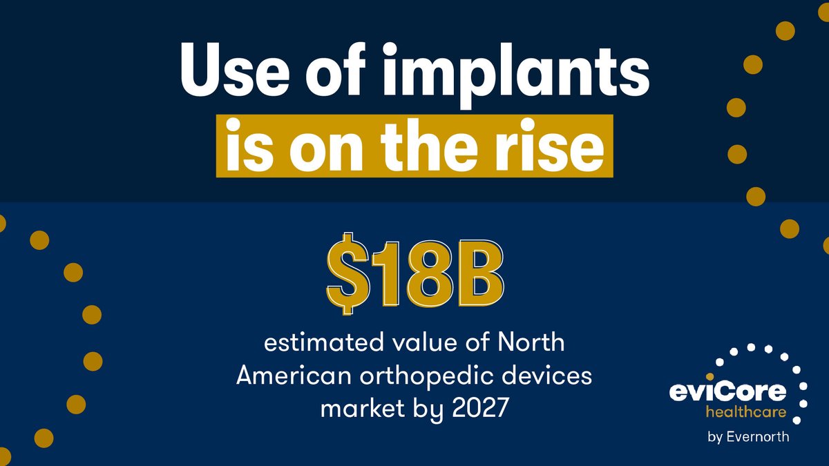 The use of implants for musculoskeletal (MSK) conditions is on the rise, and improper usage can lead to unnecessary costs. Learn how following evidence-based guidelines can help lower medical costs for patients and health plans: bit.ly/3rQCe0n