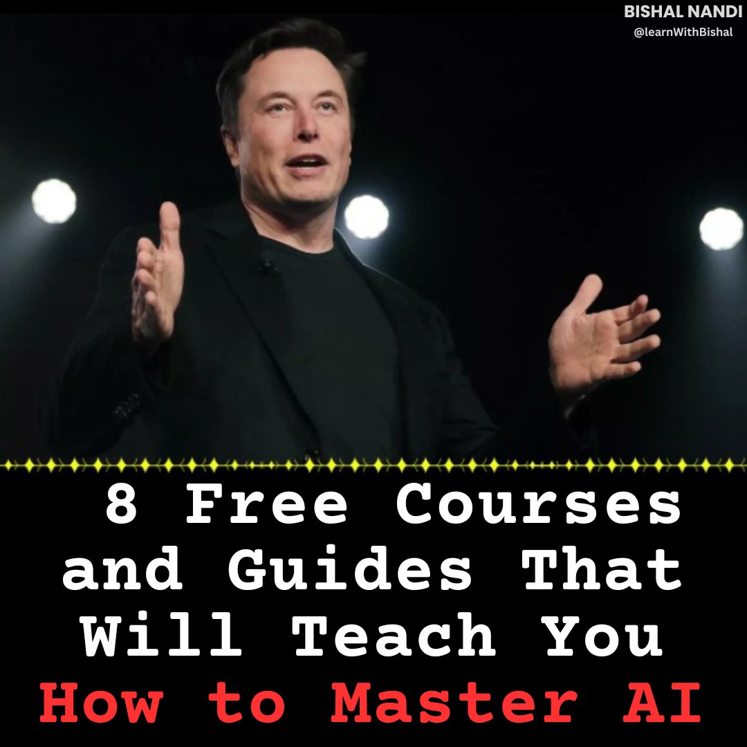 LearnWithBishal's tweet image. Prompt Engineering Pays an Average of $250-$500K 🔥

AI is all around us 

Mastering it is the key to thriving in the digital age

Dive into these 8 Free Courses and Guides That Will Teach You How to Master AI 👇

1⃣ Elements of AI

- This series, a joint creation by the…