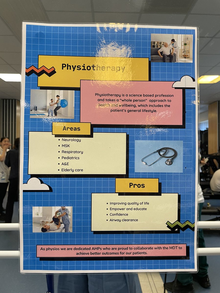 Therapies Dept, Newham Hospital (@nuh_therapies) on Twitter photo Getting to know Therapies Professions. Amazing posters from <a href="/NUHMSKOrtho/">NUH MSK and Orthopaedic Therapies</a> <a href="/NewhamSLT/">Newham Hospital SLT</a> <a href="/NUHDietitians/">Dietitians NUH</a> <a href="/NUH_InptPTOT/">NUH Inpatient PTOT Team</a> Getting to know Therapies Professions. Amazing posters from <a href="/NUHMSKOrtho/">NUH MSK and Orthopaedic Therapies</a> <a href="/NewhamSLT/">Newham Hospital SLT</a> <a href="/NUHDietitians/">Dietitians NUH</a> <a href="/NUH_InptPTOT/">NUH Inpatient PTOT Team</a>