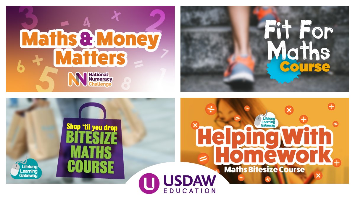 UsdawUnion's tweet image. Interested in improving your Maths skills? Discover our fantastic range of #Bitesize Maths courses, open to all. Get started here👇

usdaw.org.uk/Members/Traini…
