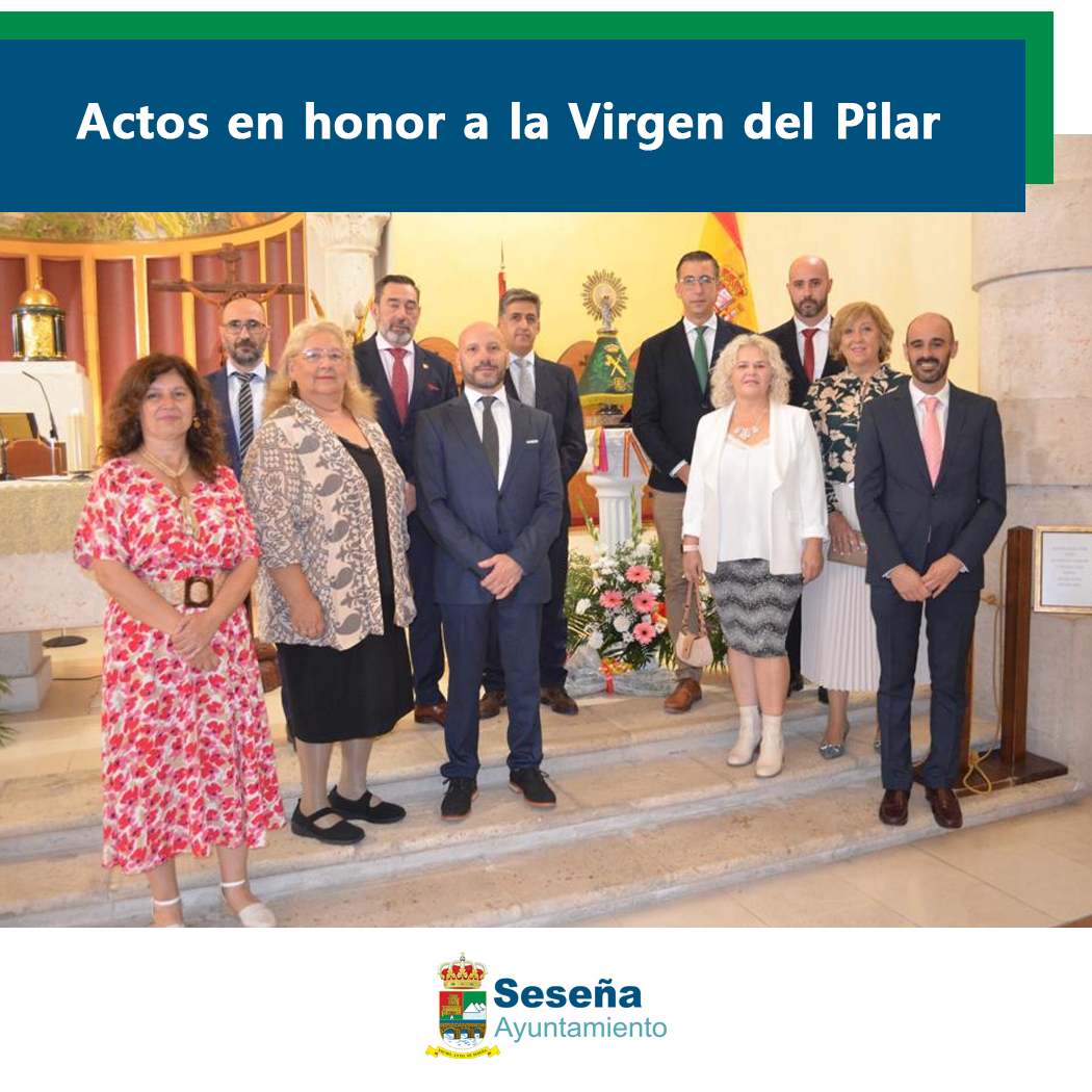 El Ayuntamiento de Seseña ha estado presente esta mañana en los actos en honor a la Virgen del Pilar, en el día de la patrona de la Guardia Civil. Queremos agradecer a la Banda de Música su acompañamiento durante este acto, poniendo la banda sonora al día de la Hispanidad