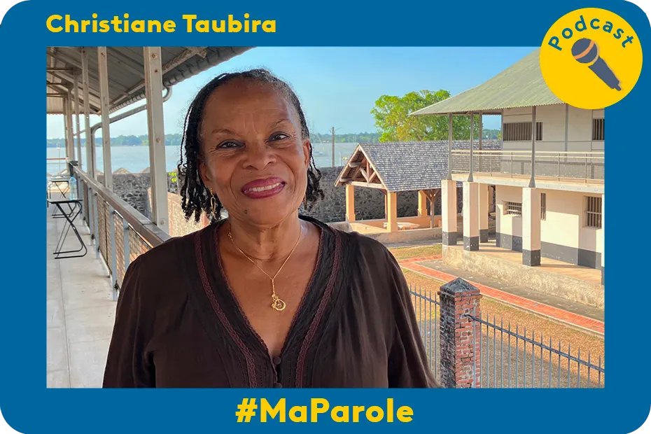 Christiane Taubira : 'J’aime les poètes, ils me dépannent et ils me sauvent'📚 🎙️De passage à Saint-Laurent du Maroni (Guyane) pour le FIFAC, festival dont elle préside le jury, l'ex-ministre de la Justice, retrace son parcours dans #MaParole 💻📲 la1ere.francetvinfo.fr/christiane-tau…