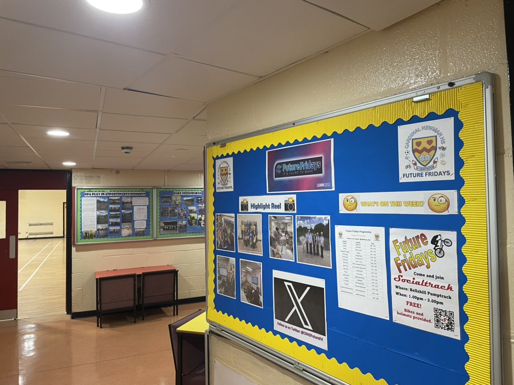 Cardinal Newman Future Fridays tweet media