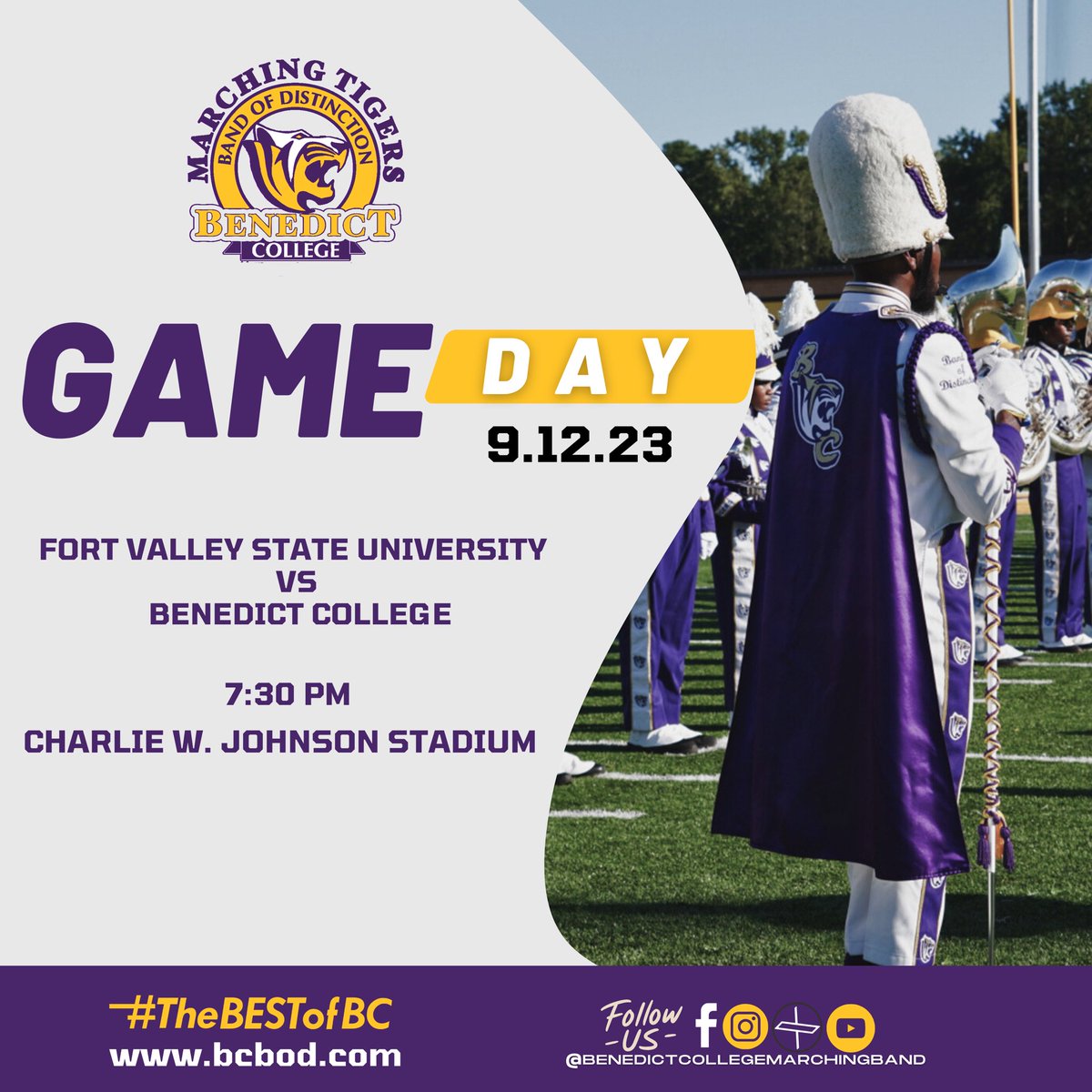 Benedict College Band of Distinction tweet media