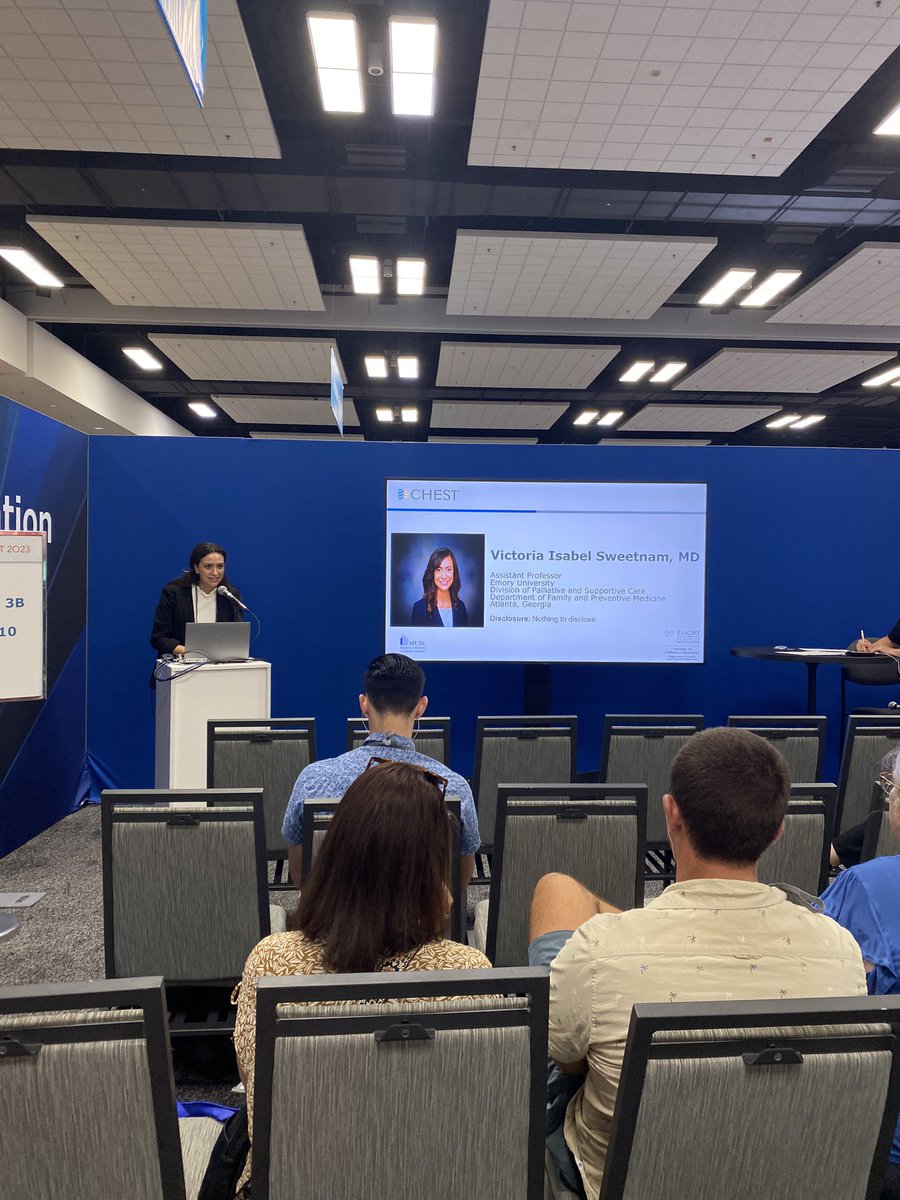 sese_denise's tweet image. @Victoria Sweetnam, previous @MUSChealth palliative fellow and now attending @EmoryUniversity  talks about our work with PH decedents and their families’ untold stories at the end of life - Tales of Living and Dying #pallipulm #pulmonaryhypertension