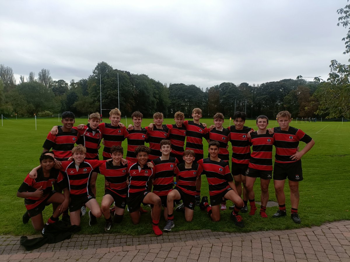 A fantastic game of rugby at Hymers today at U15 level against <a href="/woodhouse_grove/">Woodhouse Grove</a> in the National Plate competition.
Hymers came out 26-24 winners to progress to the next round.
Some great rugby on show from  both schools.
Thanks to Woodhouse Grove for travelling.