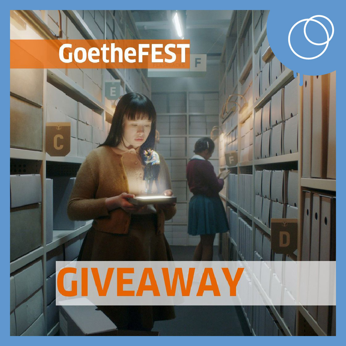 Goethe Insitut je napravio giveaway za vas u kom je moguce osvojiti besplatne karte za filmove na festivalu.

Pravila mozete pronaci na njihovom Instagram profilu @goetheinsitut_Belgrade ili na linku bit.ly/3RUgGdM