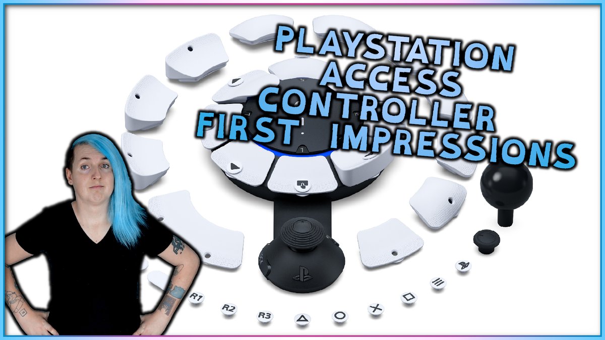 LaurakBuzz's tweet photo. I Went Hands on With the PS5 Access Controller - Access-Ability

Text: https://t.co/VCVrjROqpA

Video: https://t.co/hWZdnH963P https://t.co/GbHqUiNHPC