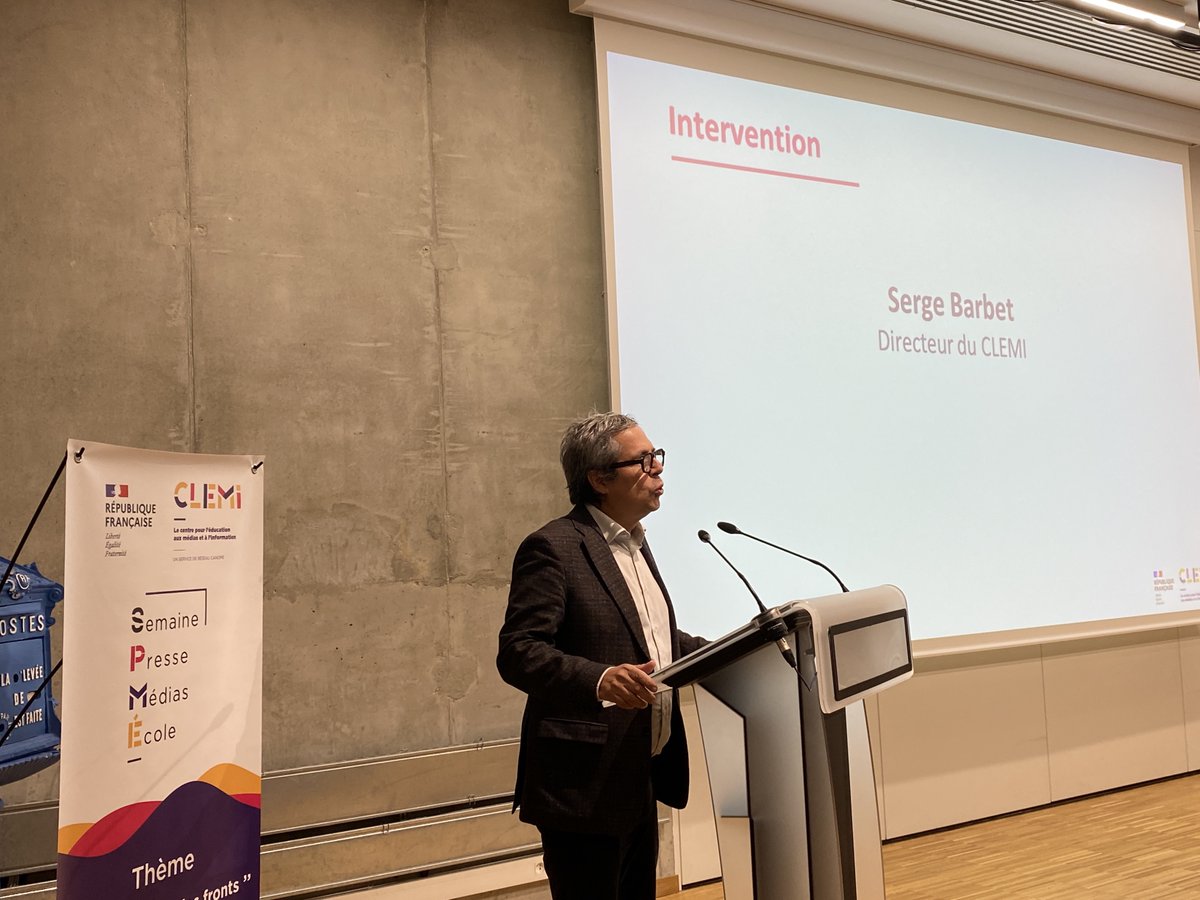 LeCLEMI's tweet image. Lancement du groupe de pilotage de La Semaine de la Presse et des médias dans l&apos;École @LaSpme, pour présenter le bilan de la #SPME2023 et dessiner les perspectives de la #SPME2024, au @museedelaposte. Ouverture et introduction par @nsonnac, présidente du COP et @SergeBarbet.