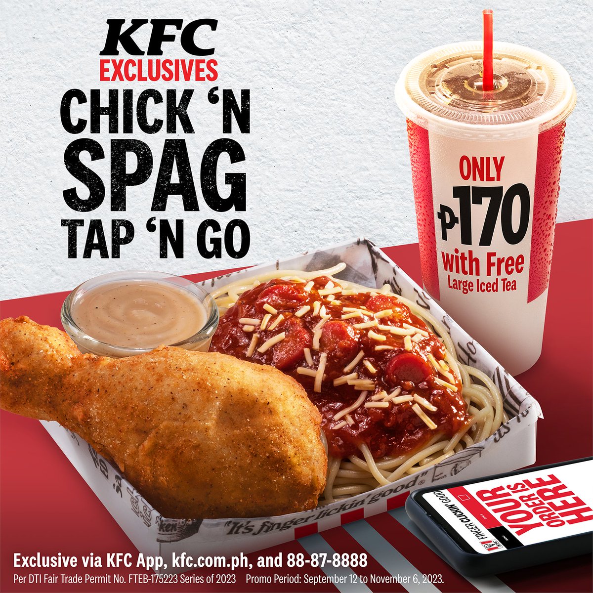 Flavor is just a tap away! Dig into our Chicken and Spaghetti