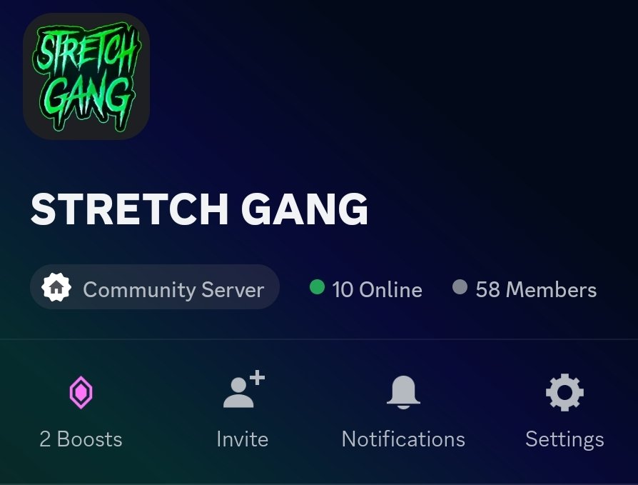 StretchedYou's tweet image. Tap in! Giveaway at 100 members. 

discord.com/invite/6VH8egVS

#discord #CallofDuty #Warzone #TwitchStreamers #SupportSmallStreamers