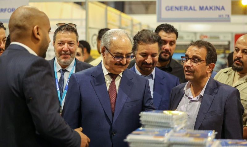 TroyFuar's tweet image. 14th #LibyaBuild (Benghazi) was a huge success. Exhibition was honored by F.M.Khalifa Haftar &amp;amp; Turkish Ambassador to Libya Kenan Yılmaz. The show exceeded all expectations. We are proud to be part(ner) &amp;amp; will continue organizing #Turkish #NationalParticipation to Libya Build.