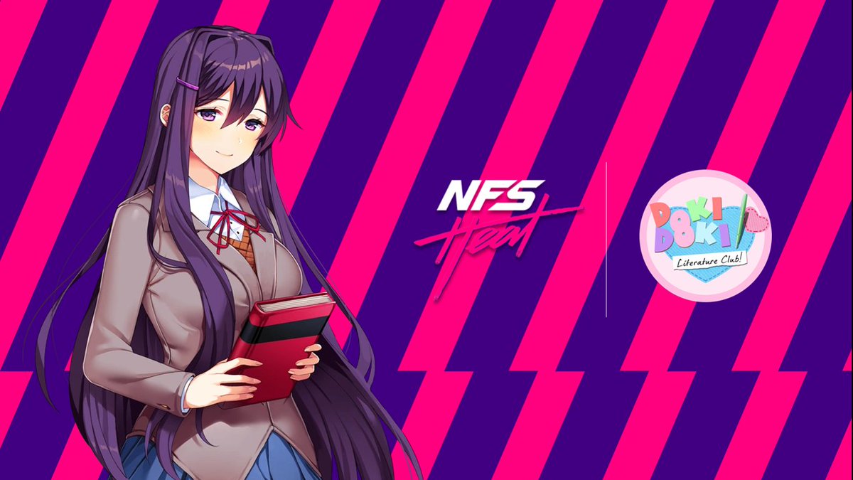 KxRLTHELG's tweet photo. I made a wallpaper featuring the Literature Club, complete with a Need for Speed: Heat-themed background.

@NeedforSpeed, #WeWantNFS! I am waiting for a Halloween-themed update for NFS No Limits!

@NFSNL collab with horror magazines later on! Yuri be proud. More Fangoria stuff! https://t.co/gaQIB2F3FO