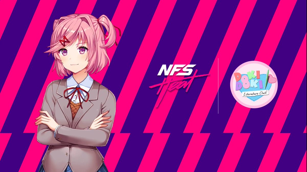 KxRLTHELG's tweet photo. I made a wallpaper featuring the Literature Club, complete with a Need for Speed: Heat-themed background.

@NeedforSpeed, #WeWantNFS! I am waiting for a Halloween-themed update for NFS No Limits!

@NFSNL collab with horror magazines later on! Yuri be proud. More Fangoria stuff! https://t.co/gaQIB2F3FO