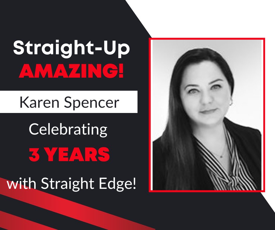 ConnectWithSET's tweet photo. Three Cheers for Three Years! 🎉🎉🎉

Karen has officially been a part of the Straight Edge team for three whole years. Thank you for all of your hard work over these past years. We look forward to what is to come! 

 #WorkAnniversary #TeamWorkMakesTheDreamWork #ThreeCheers https://t.co/clspzPXNZk