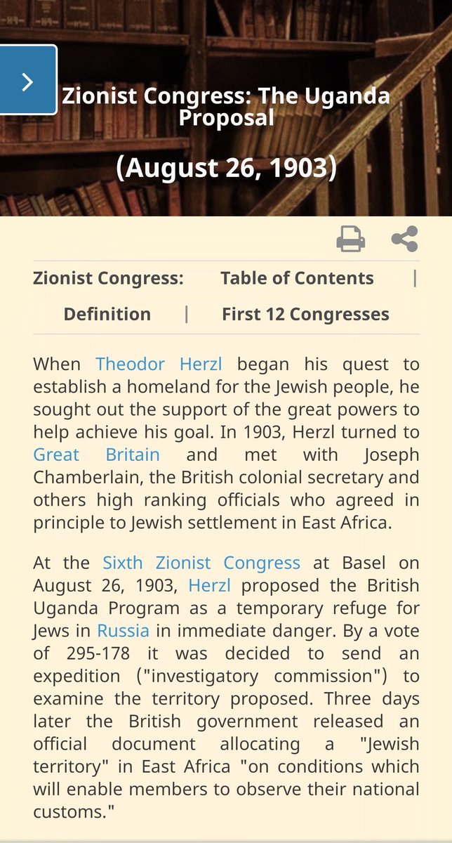 Reminder that the first choice for the Jewish homeland wasn't Palestine, but British East Africa. Uganda specifically. I wonder what all the "I stand with Isreal" Blacks would feel the same way if Isreal was doing this to Uganda