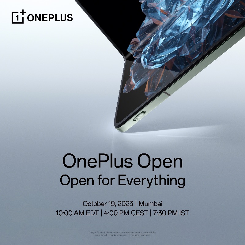 OnePlus_IN's tweet photo. You're invited to open the next chapter of OnePlus 

#OnePlusOpen #OpenForEverything