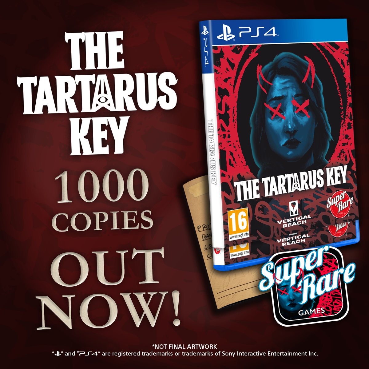 TartarusKey's tweet photo. Today is the day! Get your physical copies of The Tartarus Key from @SuperRareGames along with some killer trading cards. 💀

Find it all here: https://t.co/txGFfk8BEZ https://t.co/eBM35HcD2A
