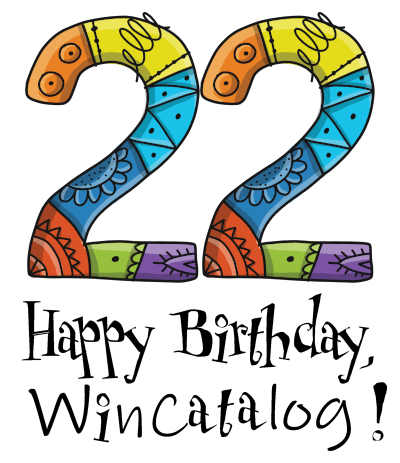 WinCatalog's tweet photo. π WinCatalog is turning 22! π A huge THANK YOU to our incredible customers for your continuous support. Here's to many more years of cataloging together! π₯³ #WinCatalog #WinCatalog22 #Anniversary #diskcatalog https://t.co/fsEoPRsfF7