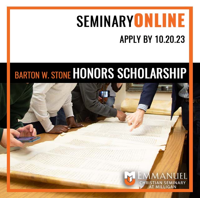 ECSatMilligan's tweet photo. 📢Calling all recently accepted MACM students! Act NOW to seize the opportunity for the Barton W. Stone Scholarship at Emmanuel and secure $15,120 towards your degree! Time is ticking—apply today at https://t.co/Es1EcWj32W before it's too late.⌛️ #MACM #Scholarship https://t.co/X74lhGBz7X