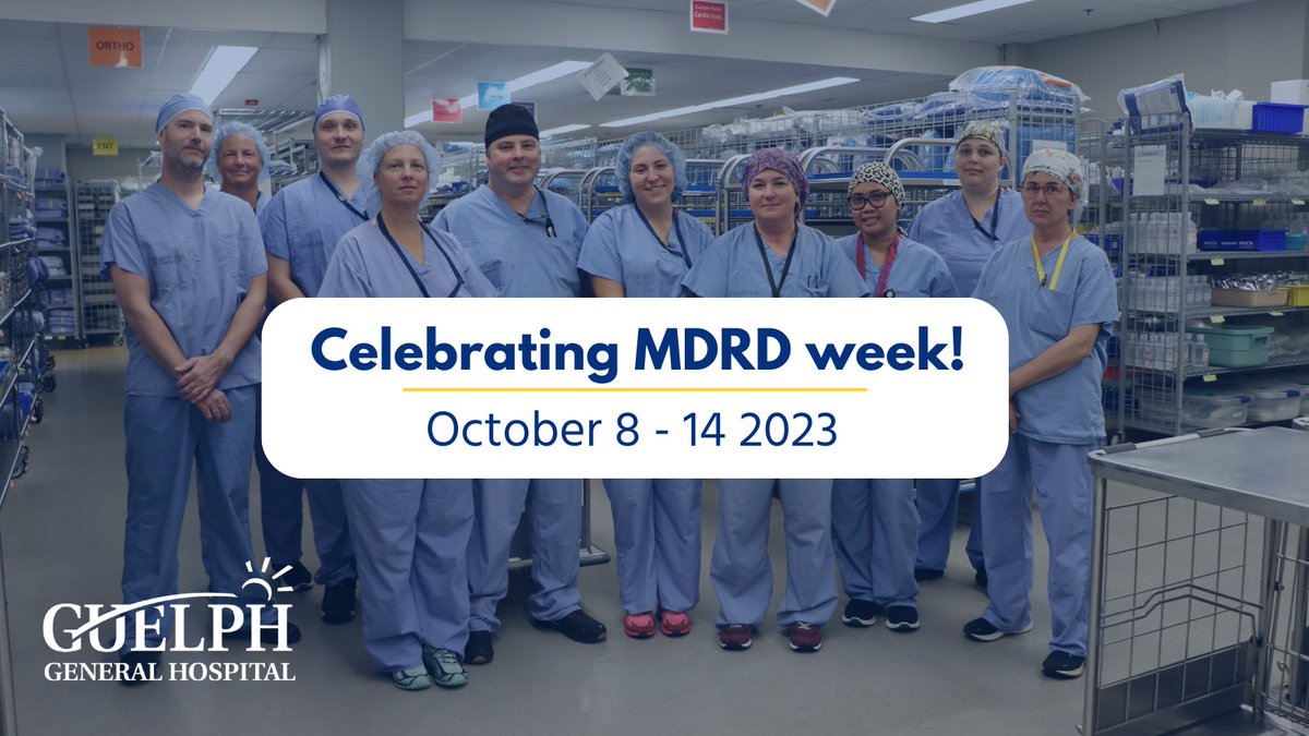 GuelphGeneral's tweet photo. Happy Medical Device Reprocessing Week!

Let's give a big shoutout to the dedicated professionals working behind the scenes to ensure that medical devices are clean, safe, and ready for patient care. Your commitment to quality and safety is truly commendable! 💙💉 #MDRDWeek https://t.co/RXww3ebJcx
