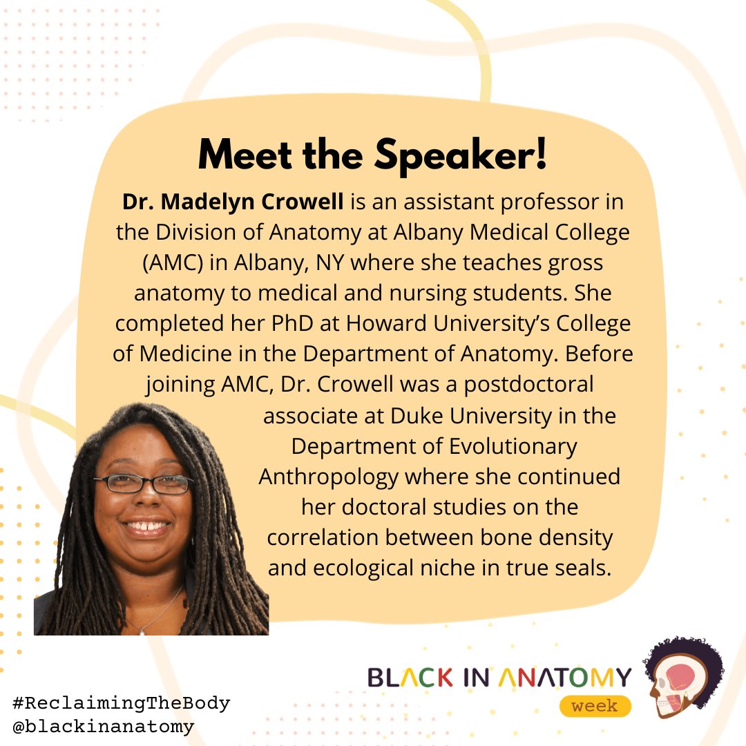 Black in Anatomy tweet media