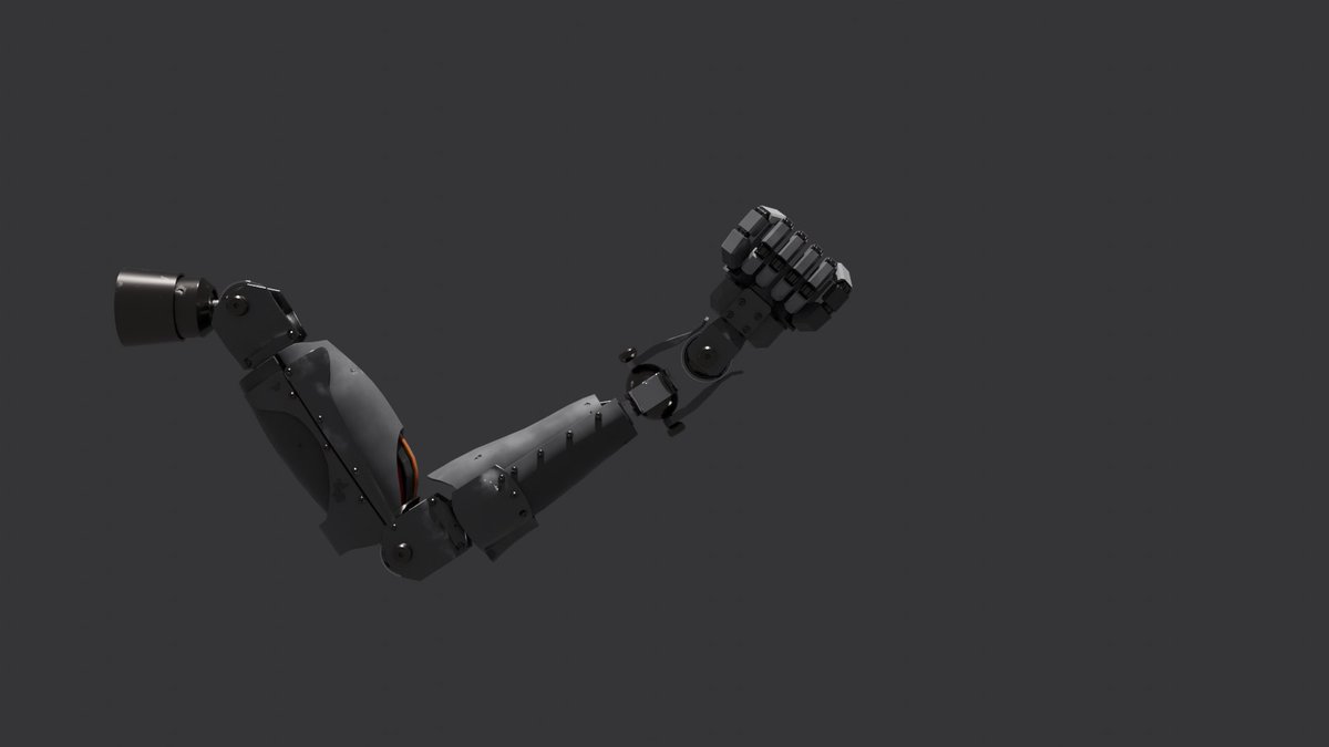 junbonzo1's tweet photo. I had been creating a original designed arm robot's visual aspect with Blender, I was finished that fase at yesterday. Then, I have started to create URDF file to make it working in ROS today.
#b3d #ROS https://t.co/rXsHeCCKj1