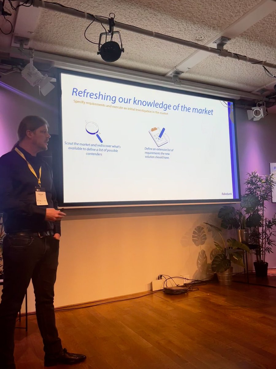 🚀 Exciting to hear Stefan Leever discuss the brand new digital analytics platform implemented by Rabobank! 📊#Rabobank #DigitalAnalytics #Innovation #DAS23